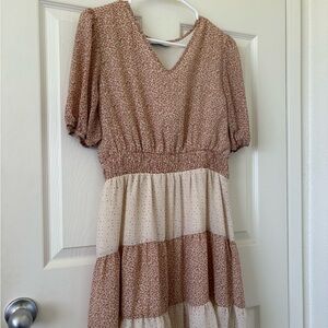 Paper Crane Floral Dress